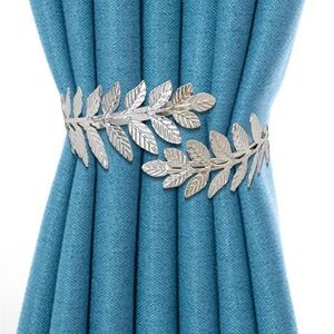 Metal Curtain Straps, Shaped Curtain Holdbacks, Rust Resist Window Screen Buckle